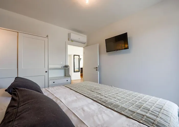 Moderan Kondominij + Terasa Lägenhet Zadar